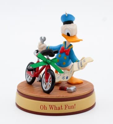 Hallmark Keepsake 2008 Oh What Fun! Donal Duck Disney Christmas Ornament New - Thumbnail 4