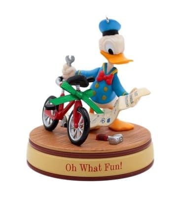 Hallmark Keepsake 2008 Oh What Fun! Donal Duck Disney Christmas Ornament New - Image 1