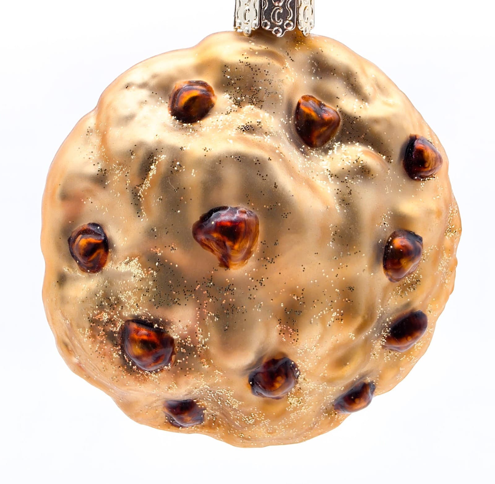 Old World Christmas OWC Mouth Blown Glass Chocolate Chip Cookie Glass Ornament - Thumbnail 5
