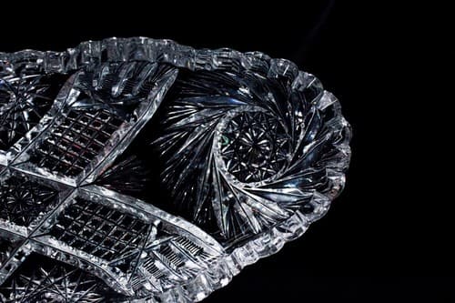 Antique American Brilliant ABP Deep Cut Crystal Saw Tooth Celery/Candy Dish - Thumbnail 4
