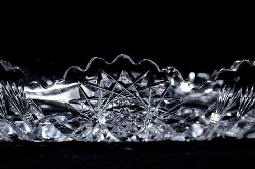 Antique American Brilliant ABP Deep Cut Crystal Saw Tooth Celery/Candy Dish - Thumbnail 6