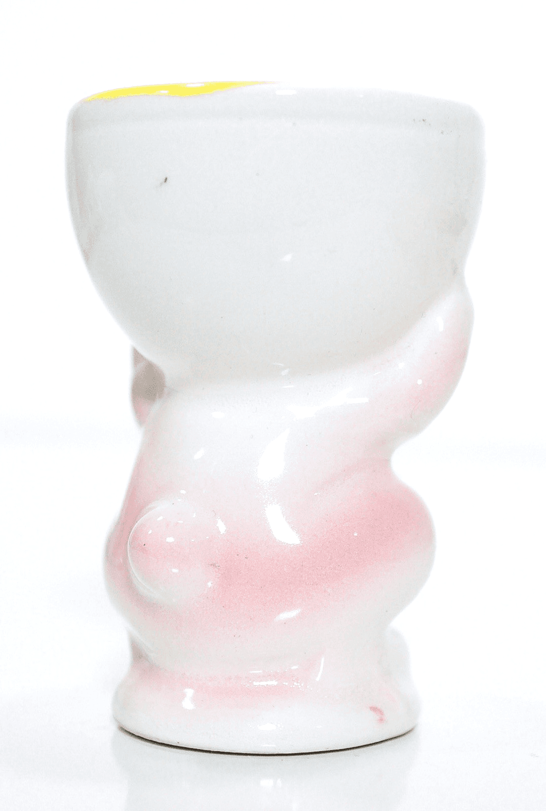 Vintage CROWN ART CERAMICS Nagoya Japan Ceramic Bunny Rabbit Egg Cup - Thumbnail 4