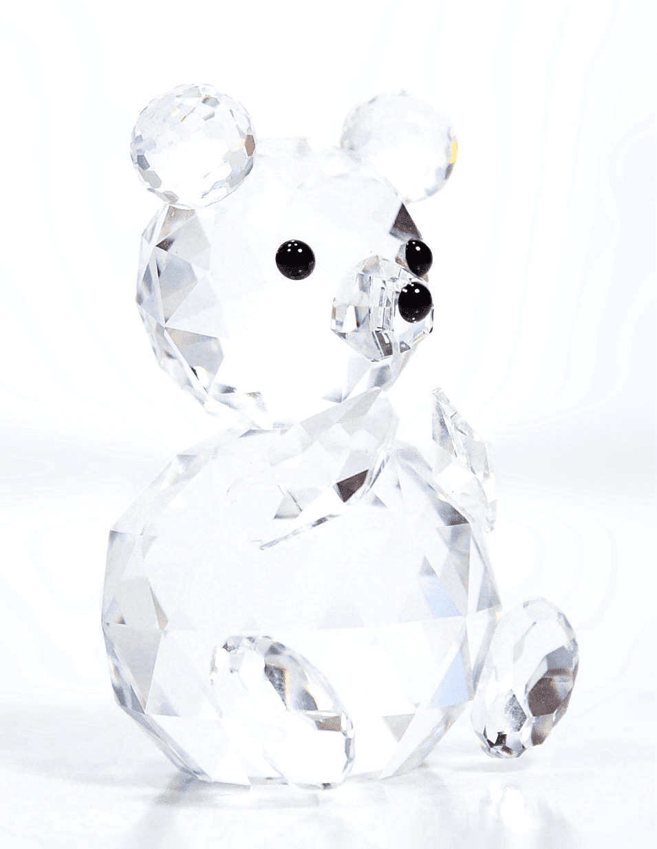 SWAROVSKI Retired Fine Crystal Austria Woodland Friends Teddy Bear Figurine - Image 1