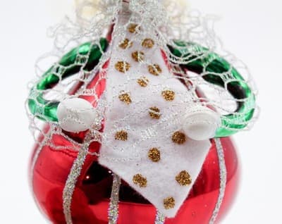 Vintage European Style Hand Blown Glass Circus Clown Christmas Ornament - Thumbnail 3