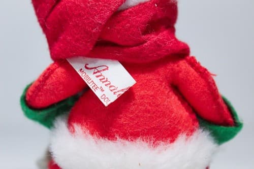 Vintage ANNALEE Mobilitee Dolls Girl Elf Sleeping Christmas Doll Figure - Thumbnail 6