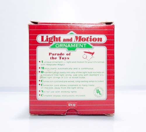 Vintage 1988 Hallmark Light and Motion "Parade of the Toys" Christmas Ornament - Thumbnail 3