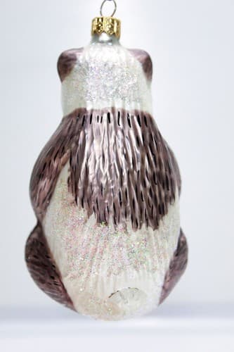 Vtg 1996 Christopher Radko "A Winter Bear's Heart" Glass Christmas Ornament - Thumbnail 5