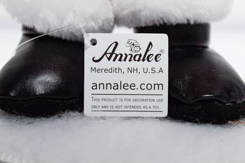 Vtg 2017 ANNALEE Mobilitee WINTER BERRY SANTA Christmas Artisan Doll 15" w/Tag - Thumbnail 5