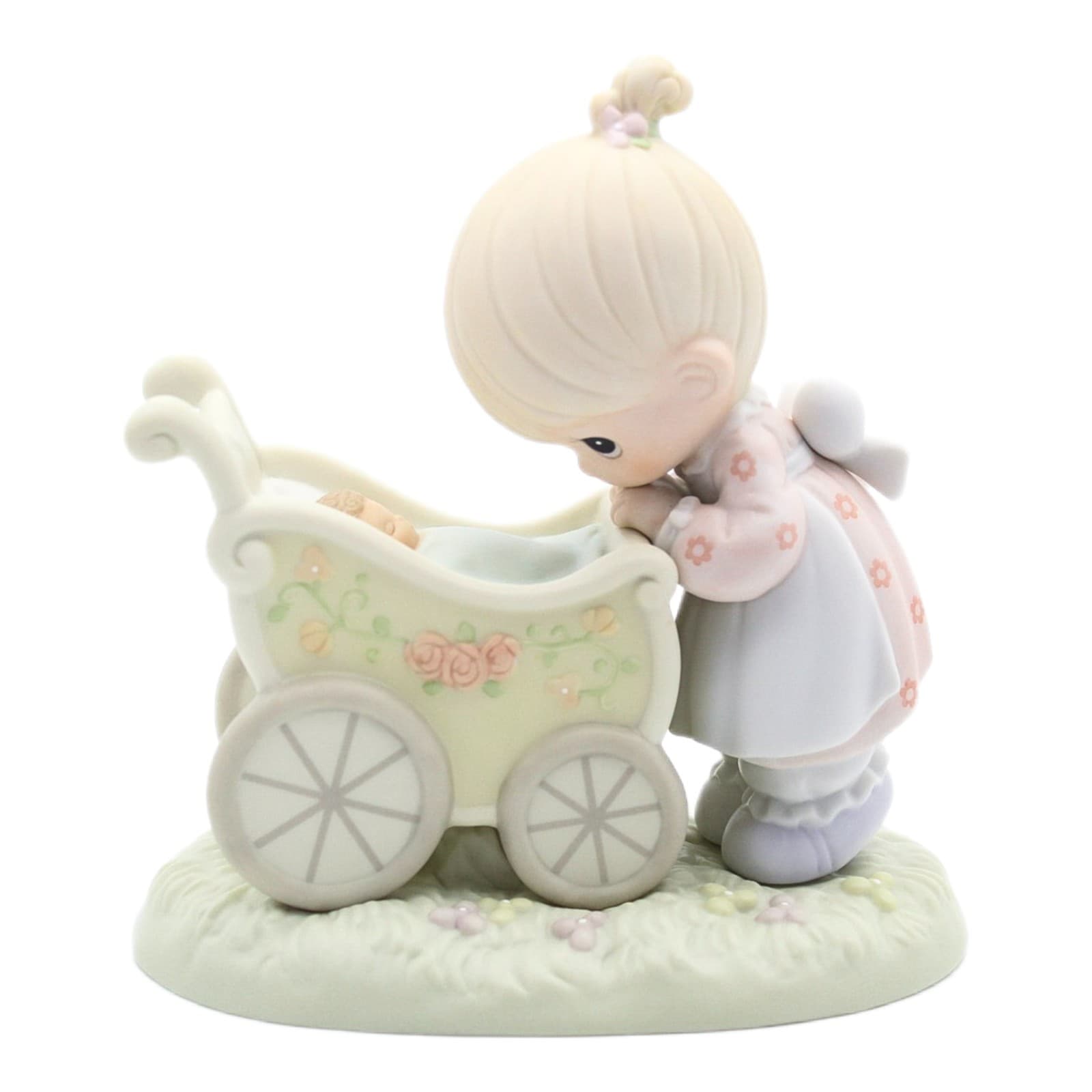 Precious Moments Something Precious From Above Enesco Porcelain Figurine 1996 - Image 1