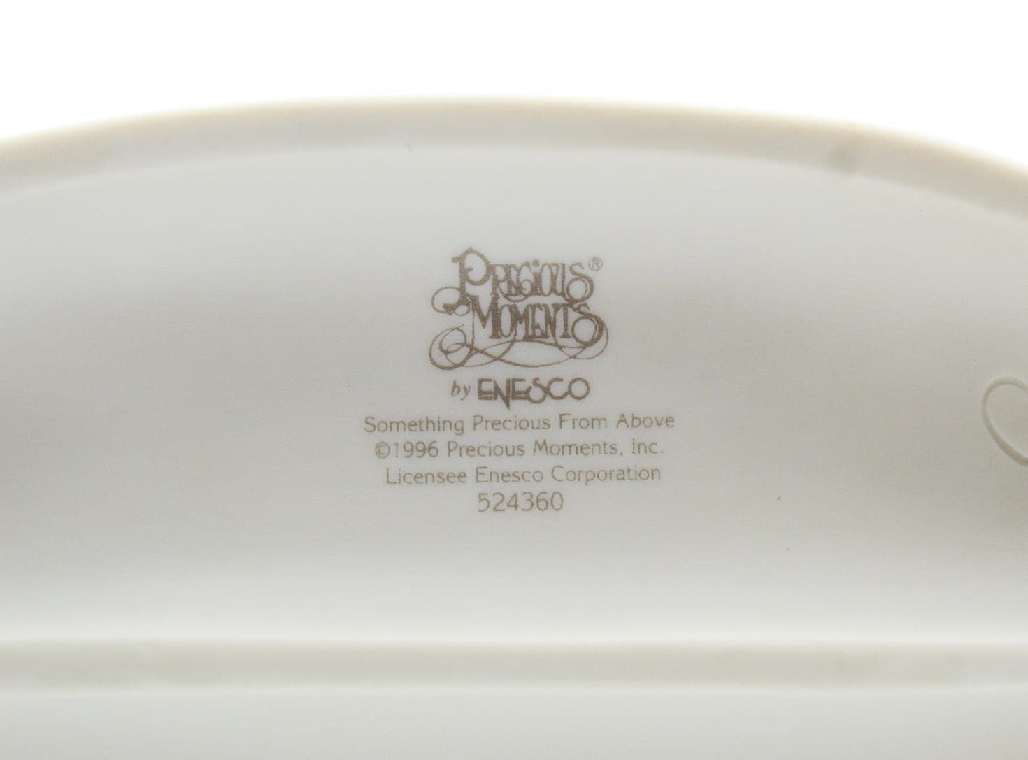 Precious Moments Something Precious From Above Enesco Porcelain Figurine 1996 - Thumbnail 6