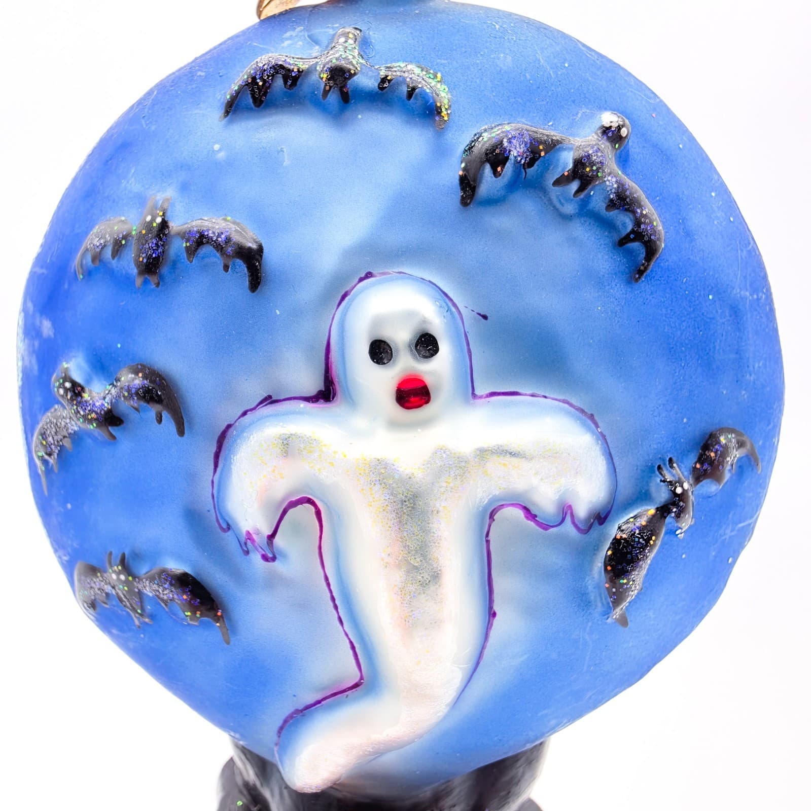 Christopher Radko Fright Night Frolic Halloween Christmas Glass Ornament 6" - Thumbnail 11