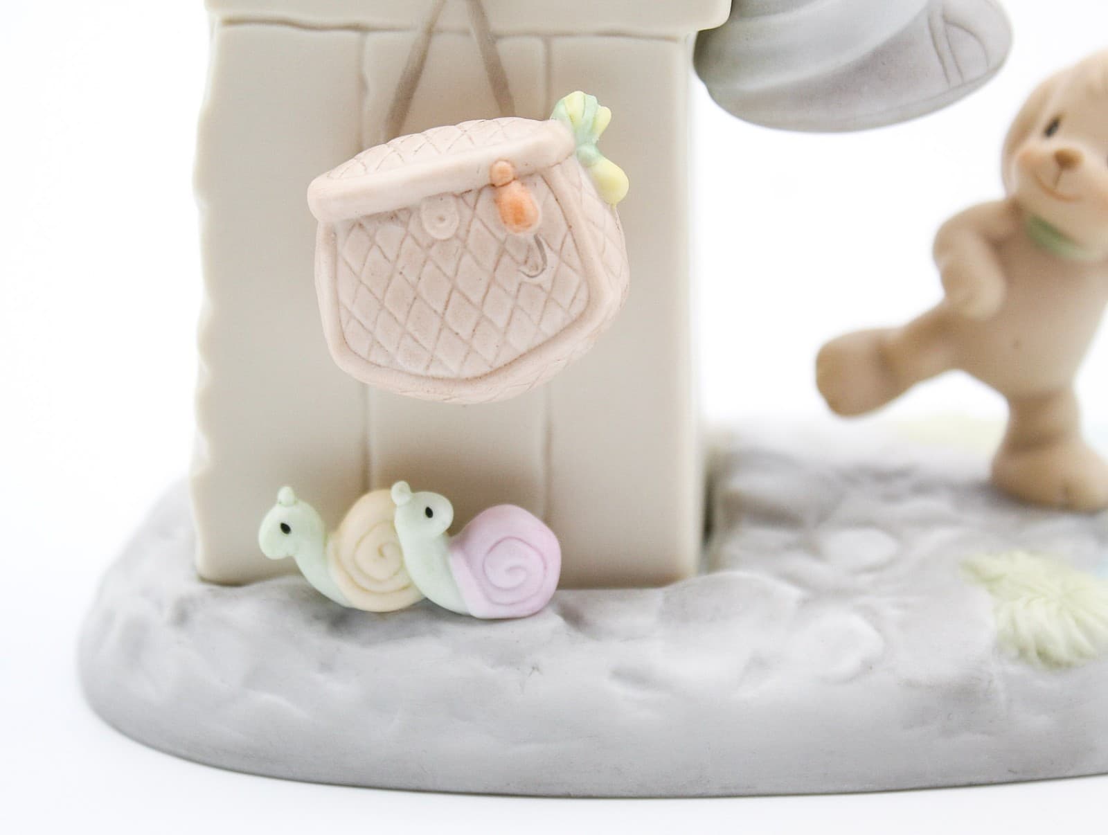 Precious Moments Just A Line To With You A Happy Day Porcelain Figurine 1988 - Thumbnail 6
