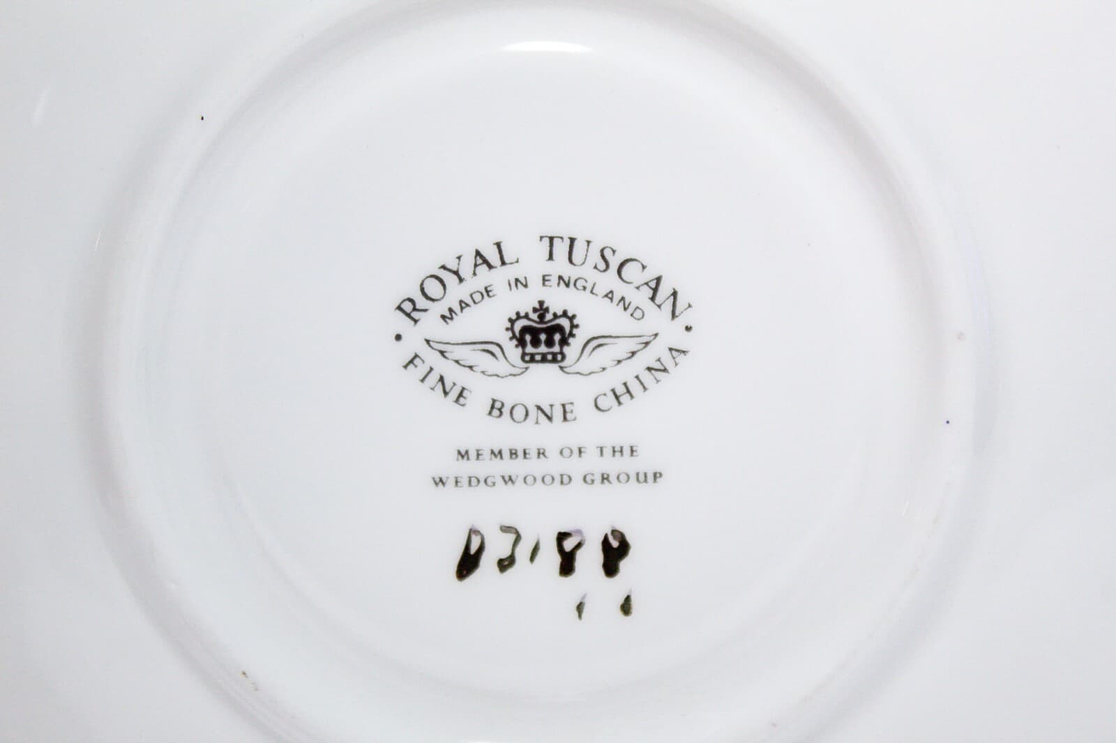 ROYAL TUSCAN Wedgwood Fine Bone China White Floral Cup & Saucer - Thumbnail 5