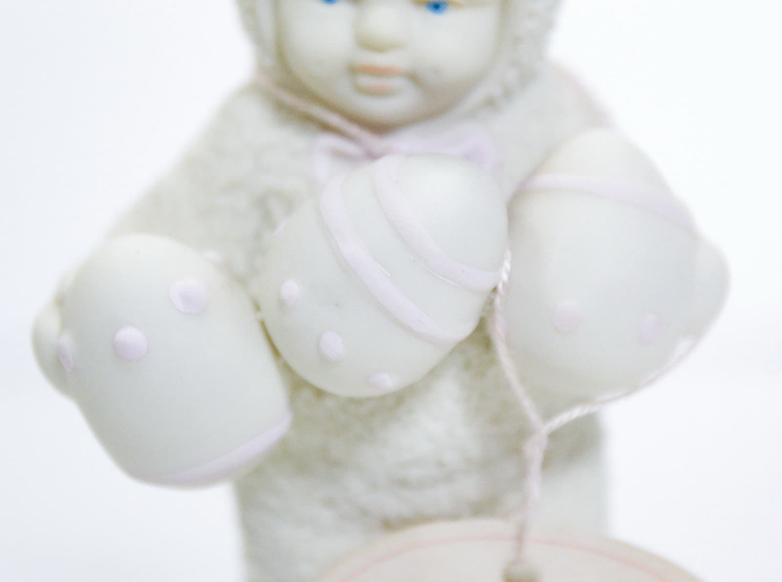 DEPARTMENT 56 Easter Snowbabies "Oops! I Dropped One" Porcelain Figurine - Thumbnail 3