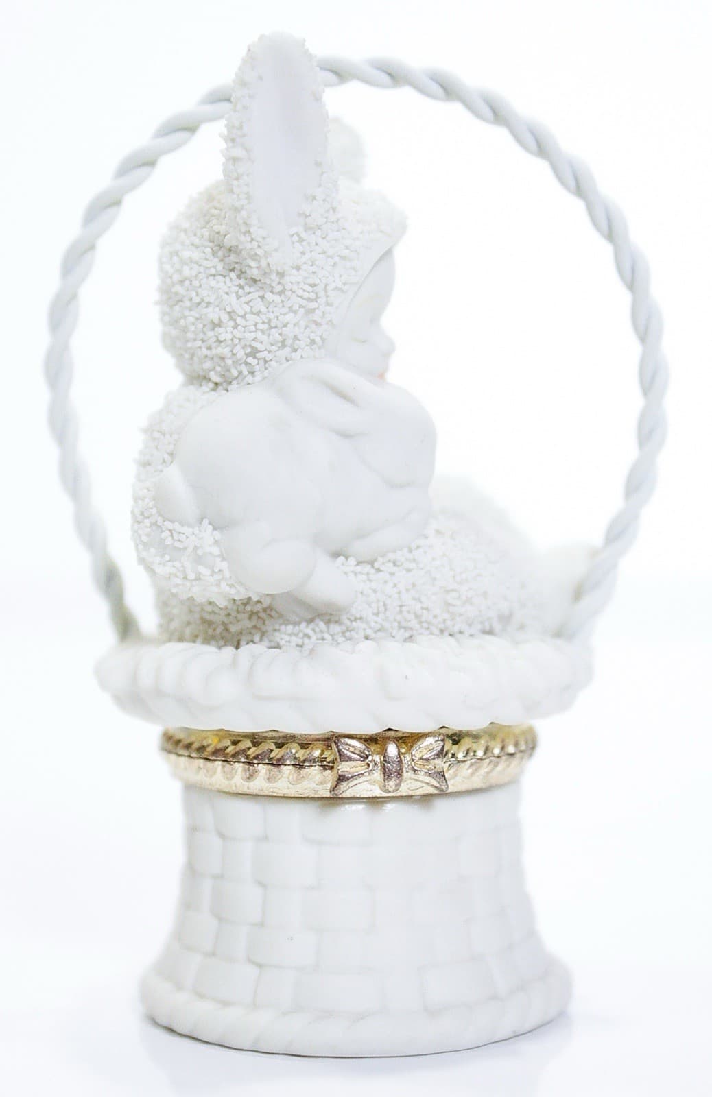 DEPARTMENT 56 Easter Snowbabies Hand Painted Porcelain Hinged Trinket Box - Thumbnail 5