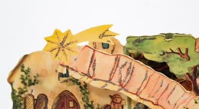 Vintage HACO West Germany Nativity Scene Child's Advent Christmas Calendar - Thumbnail 6