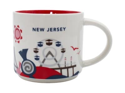 Starbucks 2016 New Jersey Ceramic Large Collectible Coffee Mug - Image 1