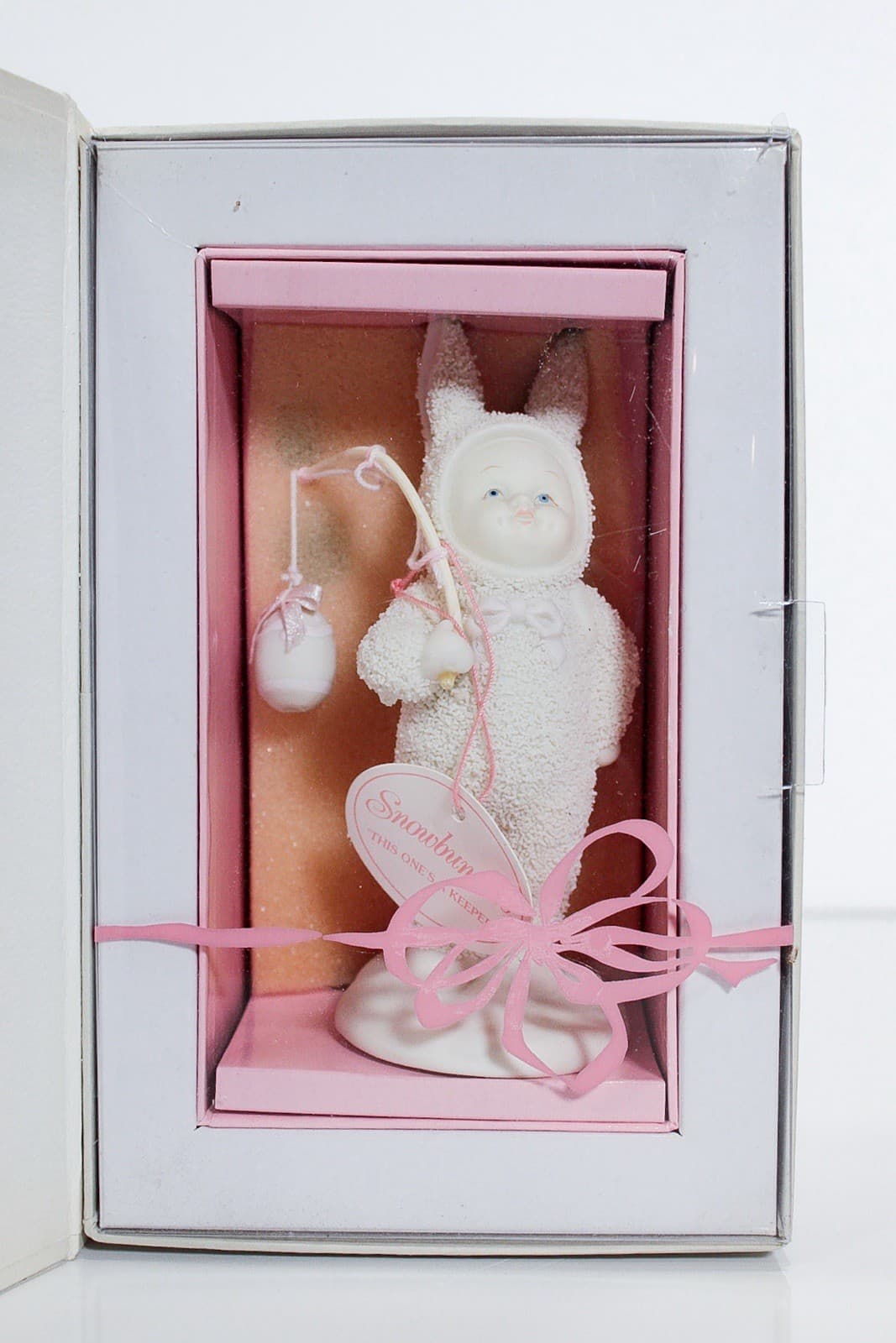 DEPT 56 Springtime Stories Snowbabies This One's A Keeper Porcelain Figurine NIB - Thumbnail 6