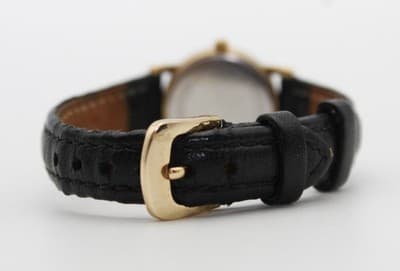 Vintage BELAIR Water Resistant Swiss Black Ladies Wristwatch - Thumbnail 4