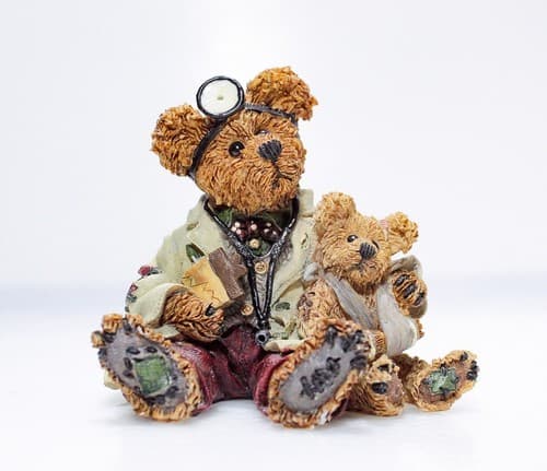 1998 Vintage BOYDS BEARS "Dr. Harrison Griz" #228309 Figurine - Thumbnail 5