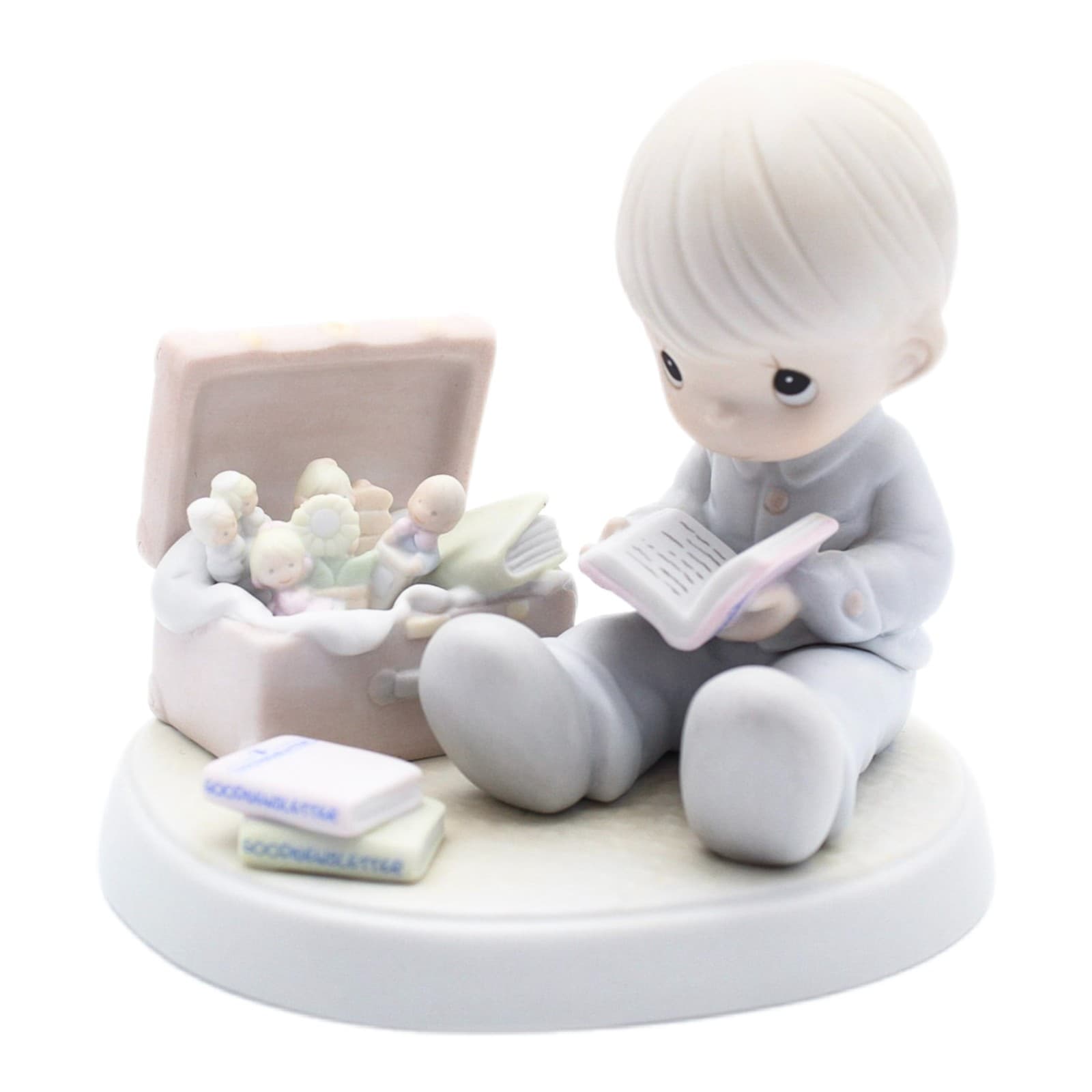 Precious Moments You Will Always Be A Treasure To Me Porcelain Figurine 1997 - Image 1