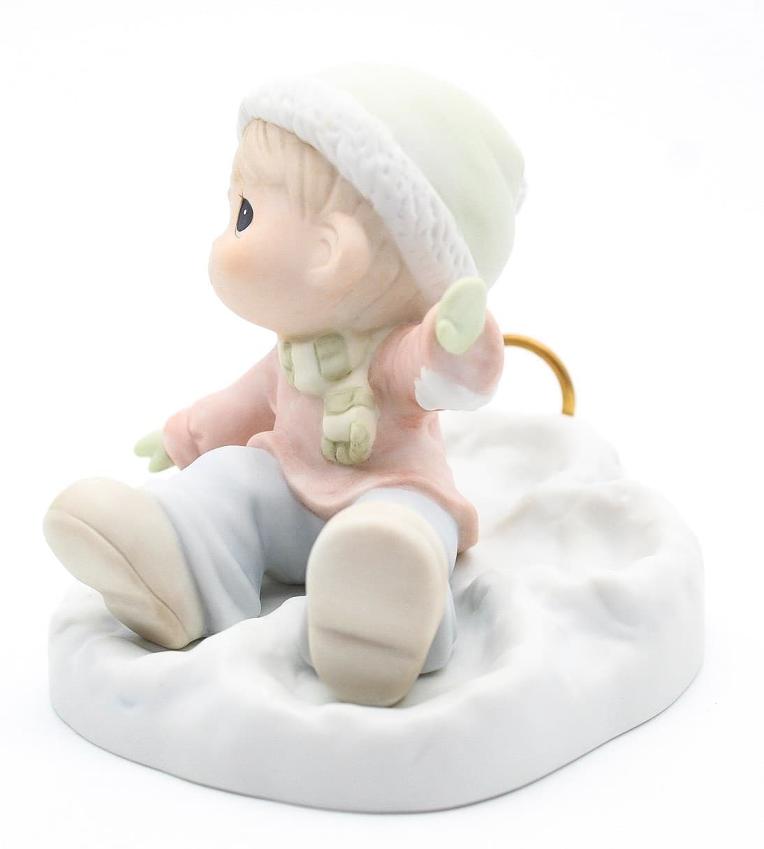 Precious Moments Angels On Earth Enesco Porcelain Figurine 1996 - Thumbnail 4