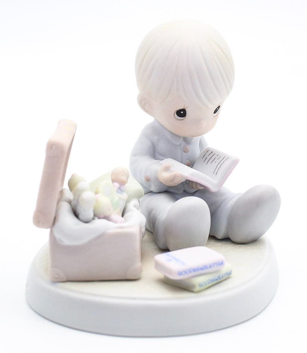 Precious Moments You Will Always Be A Treasure To Me Porcelain Figurine 1997 - Thumbnail 2