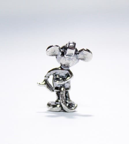 Sterling Silver 925 MICKEY MOUSE 3D Walt Disney Charm Pendant - Thumbnail 3