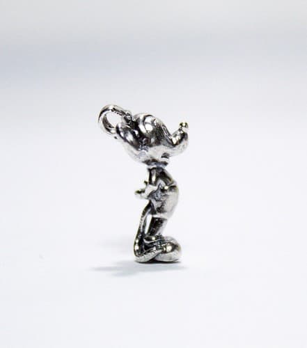 Sterling Silver 925 MICKEY MOUSE 3D Walt Disney Charm Pendant - Thumbnail 2