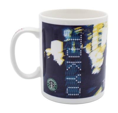 Starbucks 2008 Tokyo City Ceramic Large Collectible Coffee Mug - Image 1