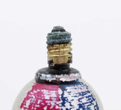 Vintage Milk Glass Chinese Lantern Multicolor Motif Christmas Light Bulb - Thumbnail 5