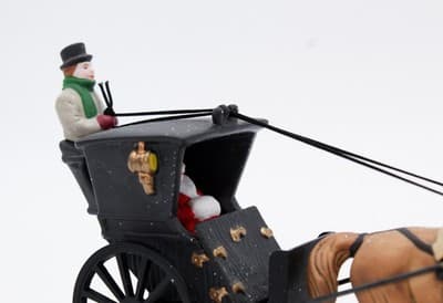 Department 56 Kings Road Cab Heritage Village Collection Accessory Christmas - Thumbnail 3