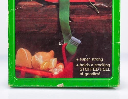 Vintage Hallmark SNOOPY Stocking Hanger Holder Christmas Ornament - Thumbnail 4
