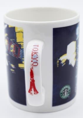 Starbucks 2008 Tokyo City Ceramic Large Collectible Coffee Mug - Thumbnail 5
