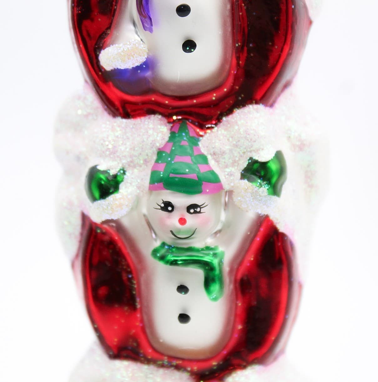 Christopher Radko Millennium Magic 2000 Hand Painted Glass Christmas Ornament - Thumbnail 7