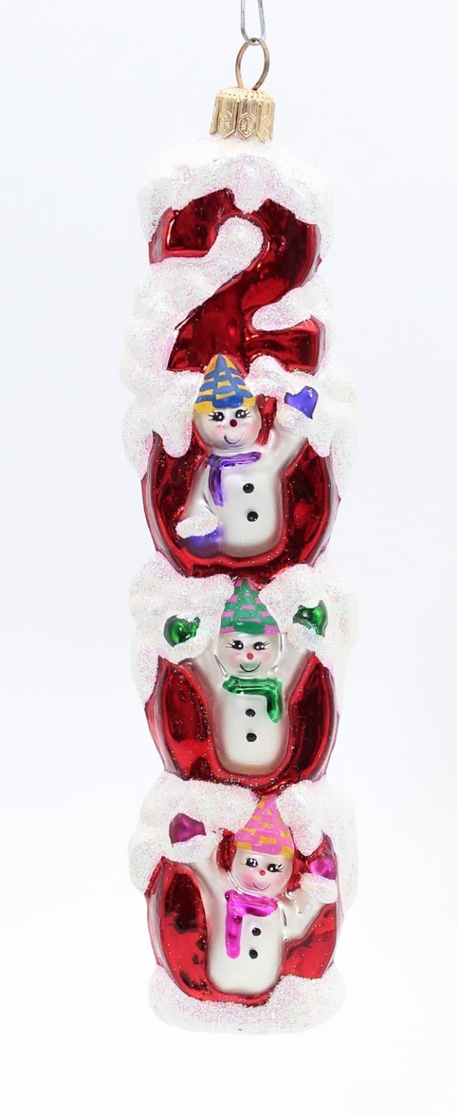 Christopher Radko Millennium Magic 2000 Hand Painted Glass Christmas Ornament - Thumbnail 14