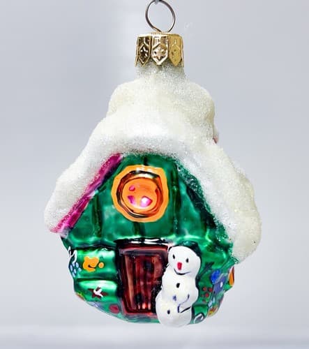 CHRISTOPHER RADKO 1996 Little Gem Wee Berry House Glass Christmas Ornament - Thumbnail 8
