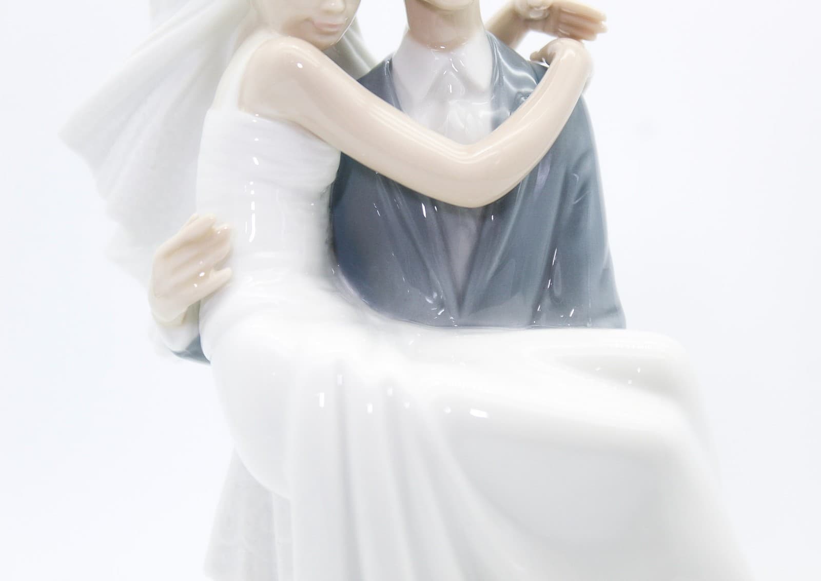 Lladro Over The Threshold #5282 Spain Glazed Porcelain Figure By Juan Huerta - Thumbnail 17