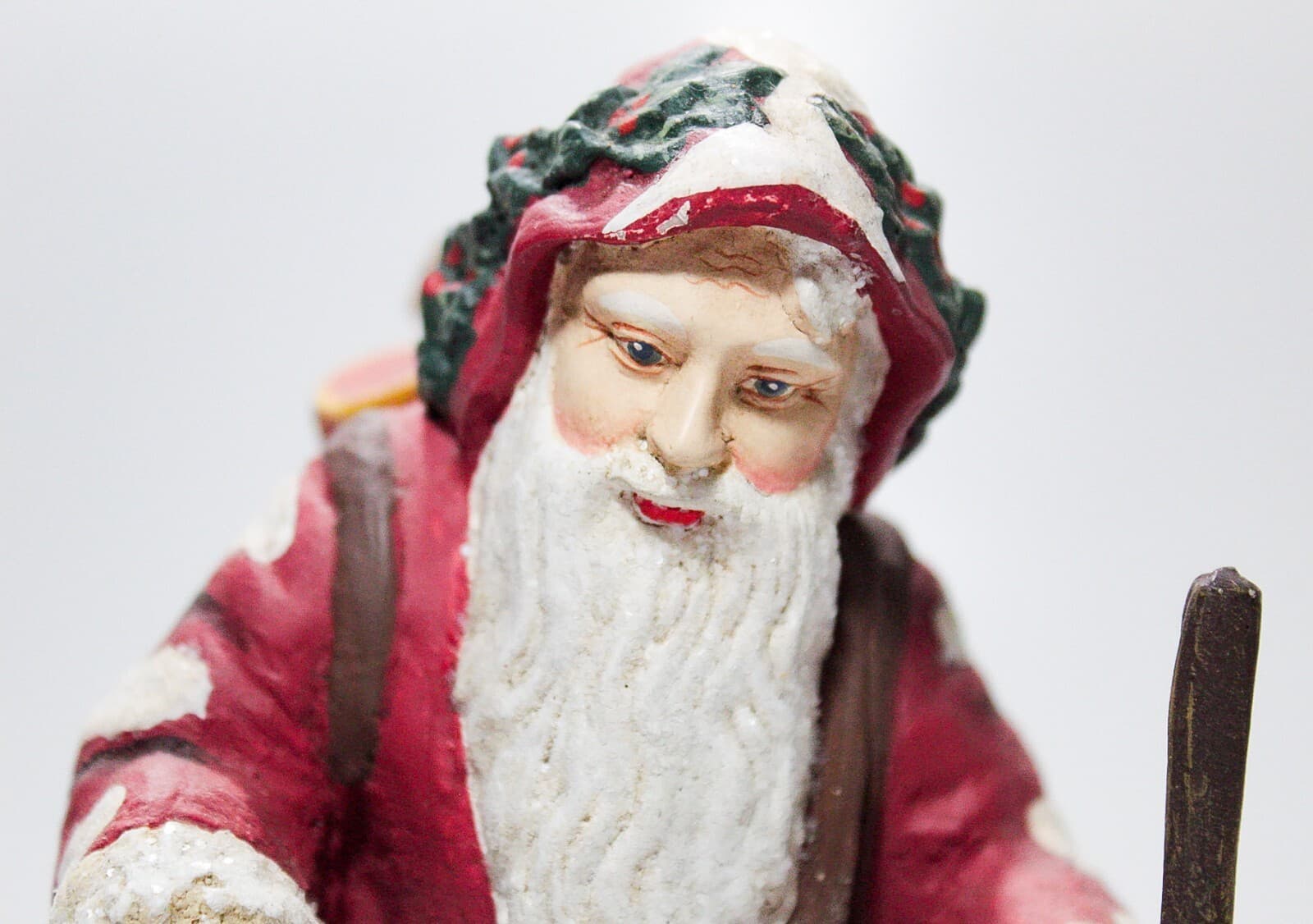 DEPARTMENT 56 Kris Kringle Santa Claus Bag Full Of Toys Christmas Figure Vintage - Thumbnail 2
