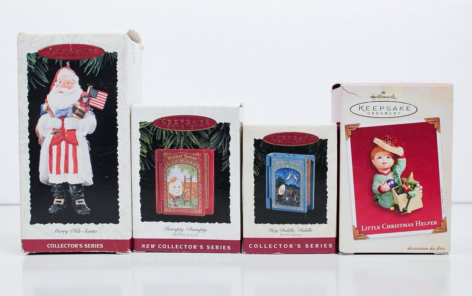 HALLMARK KEEPSAKE Assorted Vintage Holiday Christmas Ornaments 8pcs - Thumbnail 2