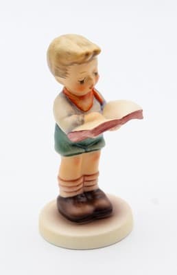 Hummel Goebel Honor Student W. Germany Vintage Porcelain Figurine TMK 8 In Box - Thumbnail 3