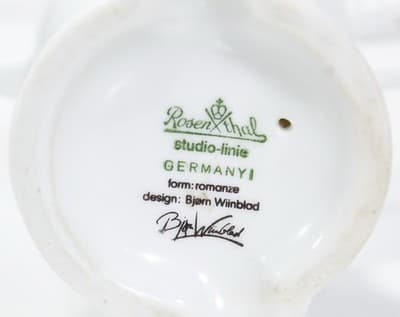 Bjorn Wiinblad Studio-Linie ROSENTHAL Germany Figural Porcelain Vase - Thumbnail 6