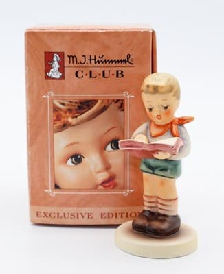 Hummel Goebel Honor Student W. Germany Vintage Porcelain Figurine TMK 8 In Box - Thumbnail 2
