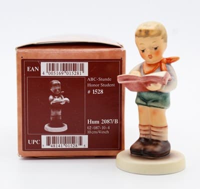 Hummel Goebel Honor Student W. Germany Vintage Porcelain Figurine TMK 8 In Box - Thumbnail 4