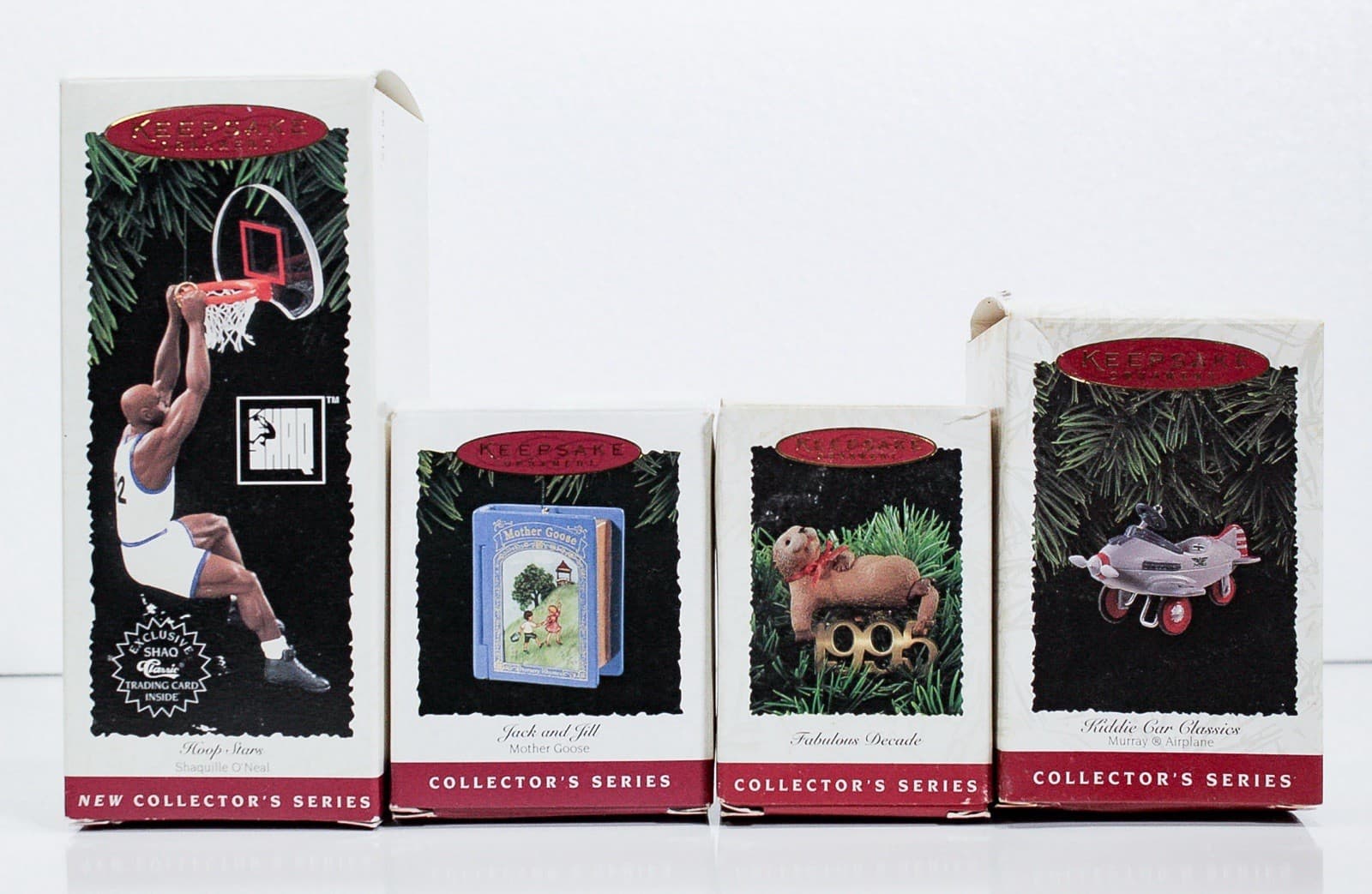 Vintage Lot of 8 Assorted HALLMARK KEEPSAKE Christmas Ornaments - Thumbnail 2