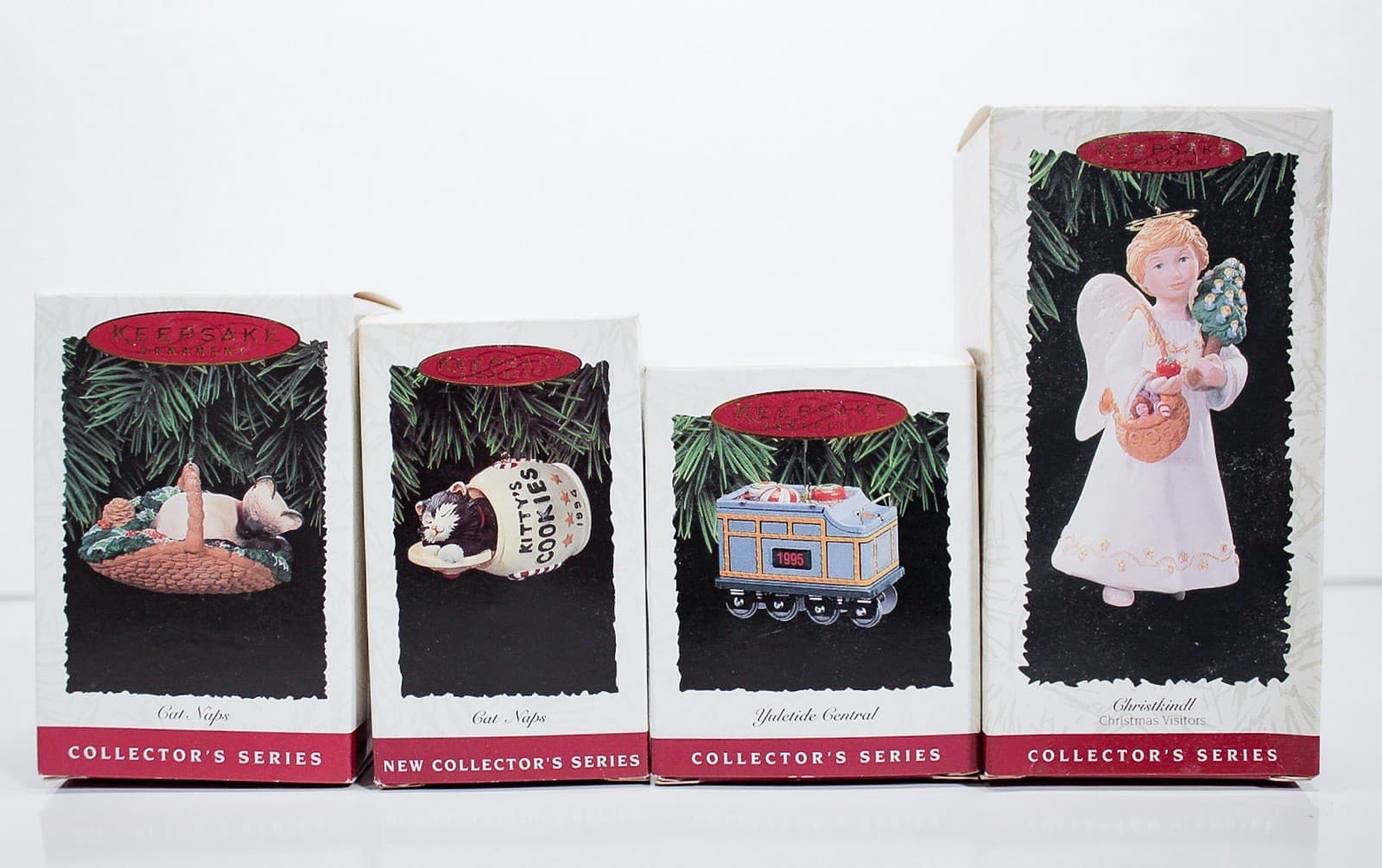 8 HALLMARK KEEPSAKE Holiday Vintage Christmas Assorted Ornaments - Thumbnail 2