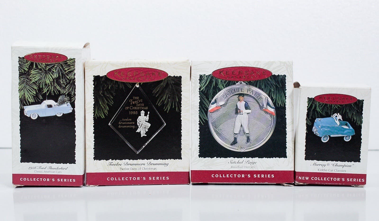8 Assorted Holiday HALLMARK KEEPSAKE Christmas Ornaments - Thumbnail 4