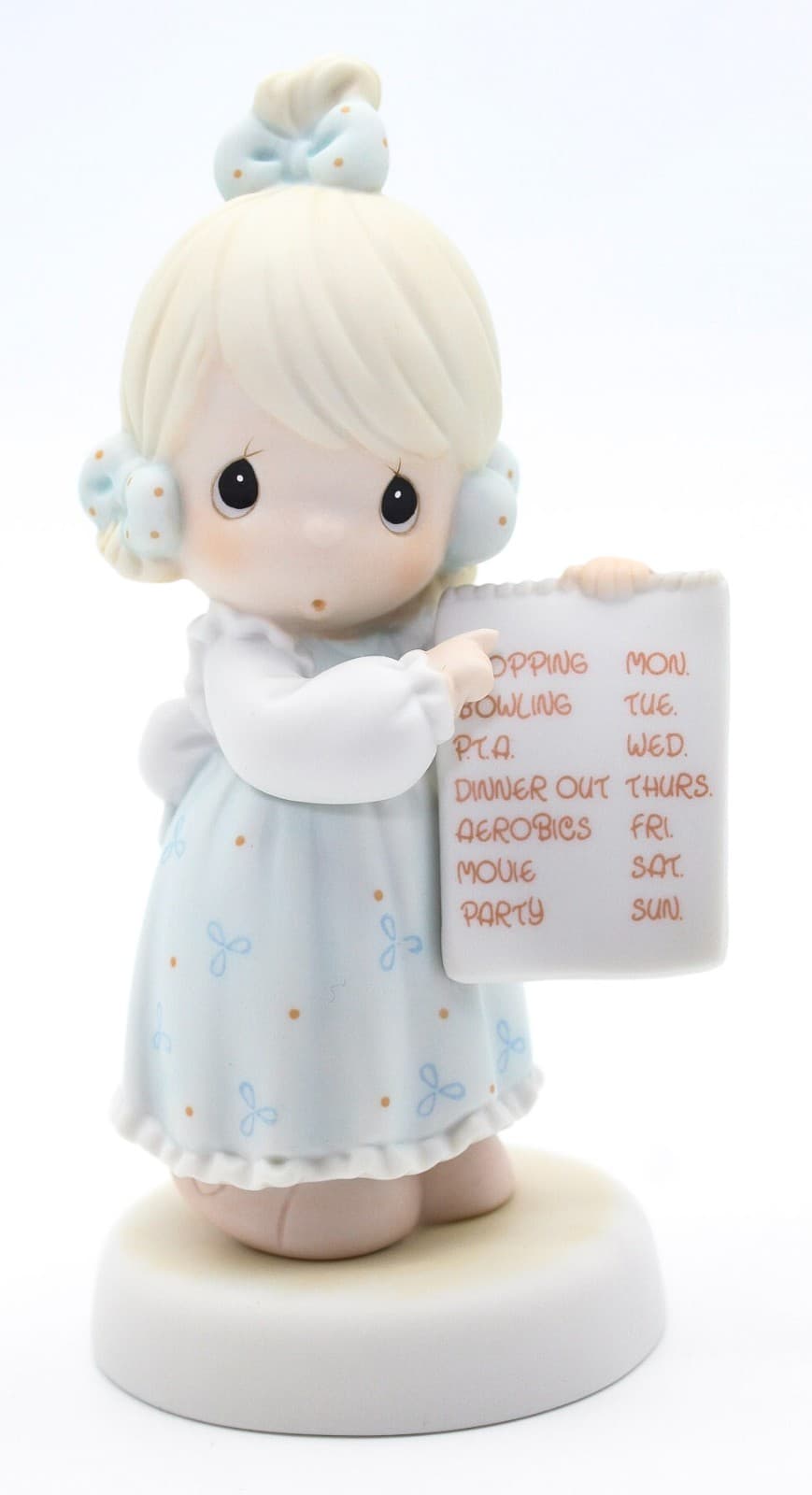 Precious Moments You Have Any Room For Jesus Enesco Porcelain Figurine 1996 - Thumbnail 6