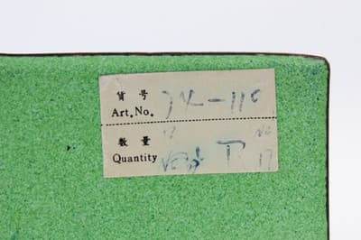 Antique Qing Dynasty Canton Enamel Square Tapering Bronze Vase Scenic &Bird RARE - Thumbnail 13