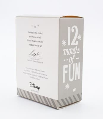 Hallmark Keepsake 2014 Minnie Has A Ball! Disney Christmas Ornament New - Thumbnail 3
